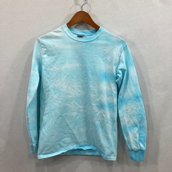 Blue tie dye oversized sweatsuit - Picture 2 of 9